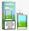 The Crystal CP600 Disposable Vape Puff Mini Pod Box of 10 - The Crystal CP600 Disposable Vape Puff Mini Pod Box of 10 - Fresh Mint - Vapeuksupplier - Direct Vape Wholesale