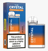 The Crystal CP600 Disposable Vape Puff Mini Pod Box of 10 - Direct Vape Wholesale