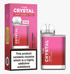 The Crystal CP600 Disposable Vape Puff Mini Pod Box of 10 - The Crystal CP600 Disposable Vape Puff Mini Pod Box of 10 - Fizzy Cherry - Vapeuksupplier - Direct Vape Wholesale