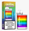 The Crystal CP600 Disposable Vape Puff Mini Pod Box of 10 - Direct Vape Wholesale