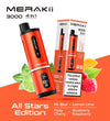 Merakii 3000 Puffs Disposable Vape Pack of 5 - Merakii 3000 Puffs Disposable Vape Pack of 5 - #Simbavapeswholesale# - Direct Vape Wholesale