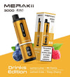 Merakii 3000 Puffs Disposable Vape Pack of 5 - Merakii 3000 Puffs Disposable Vape Pack of 5 - #Simbavapeswholesale# - Direct Vape Wholesale