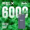 Relx Max Go 6000 Disposable Vape Box of 5 - Relx Max Go 6000 Disposable Vape Box of 5 - Direct Vape Wholesale