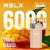 Relx Max Go 6000 Disposable Vape Box of 5 - Relx Max Go 6000 Disposable Vape Box of 5 - Direct Vape Wholesale