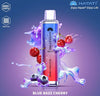 Zero Nicotine Hayati Crystal Pro Max 4000 Disposable Vape Puff Bar Box of 10 - Zero Nicotine Hayati Crystal Pro Max 4000 Disposable Vape Puff Bar Box of 10 - Blue Razz Cherry - Vapeuksupplier - Direct Vape Wholesale